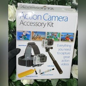 Action Camera Accessory Kit